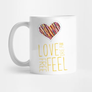 Feeling heart Mug